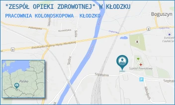 PRACOWNIA KOLONOSKOPOWA - "ZESPÓŁ OPIEKI ZDROWOTNEJ" W KŁODZKU - UL. SZPITALNA 1,  KŁODZKO