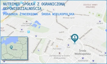 PORADNIA ŻYWIENIOWA - NIEPUBLICZNY ZAKŁAD OPIEKI ZDROWOTNEJ NUTRIMED ZIEMIA KUJAWSKA - ARMII "POZNAŃ" 3,  ŚRODA WIELKOPOLSKA