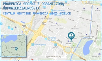 CENTRUM MEDYCZNE PROMEDICA NZOZ - PROMEDICA SPÓŁKA Z OGRANICZONĄ ODPOWIEDZIALNOŚCIĄ - PADEREWSKIEGO 4B,  KIELCE