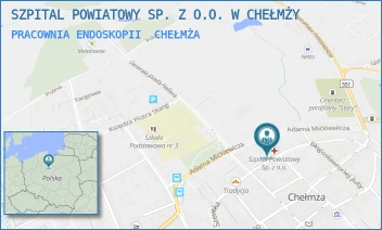 PRACOWNIA ENDOSKOPII - SZPITAL POWIATOWY SP. Z O.O. W CHEŁMŻY - SZEWSKA 23,  CHEŁMŻA