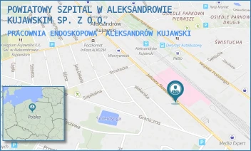 PRACOWNIA ENDOSKOPOWA - POWIATOWY SZPITAL W ALEKSANDROWIE KUJAWSKIM SP. Z O.O. - SŁOWACKIEGO 18.,  ALEKSANDRÓW KUJAWSKI