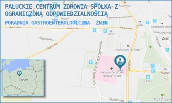 PORADNIA GASTROENTEROLOGICZNA - PAŁUCKIE CENTRUM ZDROWIA SPÓŁKA Z OGRANICZONĄ ODPOWIEDZIALNOŚCIĄ - SZPITALNA 30,  ŻNIN