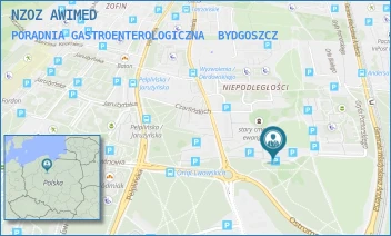 PORADNIA GASTROENTEROLOGICZNA - NZOZ AWIMED - GEN.J.HALLERA 2C/-,  BYDGOSZCZ