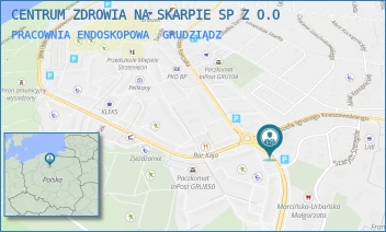 PRACOWNIA ENDOSKOPOWA - CENTRUM ZDROWIA NA SKARPIE SP Z O.O - KONSTYTUCJI 3 MAJA 3,  GRUDZIĄDZ
