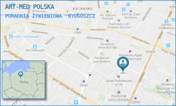 PORADNIA ŻYWIENIOWA - ART-MED POLSKA - AUGUSTA CIESZKOWSKIEGO 5/4,  BYDGOSZCZ