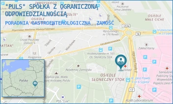 PORADNIA GASTROENTEROLOGICZNA - "PULS" SPÓŁKA Z OGRANICZONĄ ODPOWIEDZIALNOŚCIĄ - JANA PAWŁA II 19,  ZAMOŚĆ