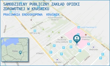 PRACOWNIA ENDOSKOPOWA - SAMODZIELNY PUBLICZNY ZAKŁAD OPIEKI ZDROWOTNEJ W KRAŚNIKU - CHOPINA 13,  KRAŚNIK