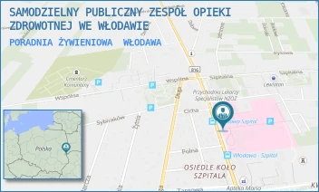PORADNIA ŻYWIENIOWA - SAMODZIELNY PUBLICZNY ZESPÓŁ OPIEKI ZDROWOTNEJ WE WŁODAWIE - AL. JÓZEFA PIŁSUDSKIEGO 64,  WŁODAWA