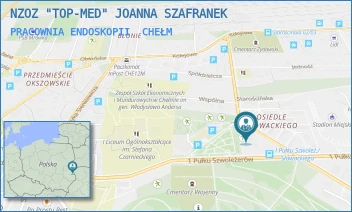 PRACOWNIA ENDOSKOPII - NZOZ "TOP-MED" JOANNA SZAFRANEK - SŁOWACKIEGO 33,  CHEŁM