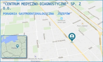 PORADNIA GASTROENTEROLOGICZNA - "CENTRUM MEDYCZNO-DIAGNOSTYCZNE" SP. Z O.O. - ARMII KRAJOWEJ 5,  JÓZEFÓW