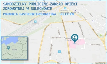 PORADNIA GASTROENTEROLOGICZNA - SZPITAL IM. RYSZARDA RZEPKI W SULECHOWIE SPÓŁKA Z OGRANICZONĄ ODPOWIEDZIALNOŚCIĄ - UL. ZWYCIĘSTWA 1,  SULECHÓW
