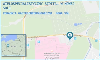 PORADNIA GASTROENTEROLOGICZNA - WIELOSPECJALISTYCZNY SZPITAL W NOWEJ SOLI - UL. CHAŁUBIŃSKIEGO 1,  NOWA SÓL