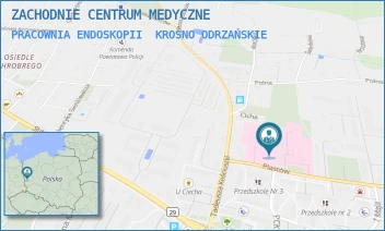 PRACOWNIA ENDOSKOPII - ZACHODNIE CENTRUM MEDYCZNE SPÓŁKA Z OGRANICZONĄ ODPOWIEDZIALNOŚCIĄ - UL. PIASTÓW 3,  KROSNO ODRZAŃSKIE