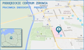PRACOWNIA ENDOSKOPII - PODDĘBICKIE CENTRUM ZDROWIA - UL. MICKIEWICZA 16,  PODDĘBICE