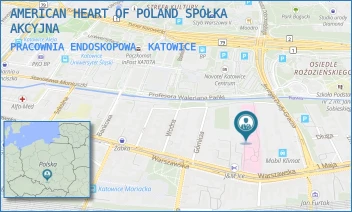 PRACOWNIA ENDOSKOPOWA - AMERICAN HEART OF POLAND SPÓŁKA AKCYJNA - UL. WARSZAWSKA 52,  KATOWICE