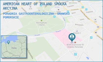 PORADNIA GASTROENTEROLOGICZNA - AMERICAN HEART OF POLAND SPÓŁKA AKCYJNA - BOLESŁAWA CHROBREGO 4,  DRAWSKO POMORSKIE