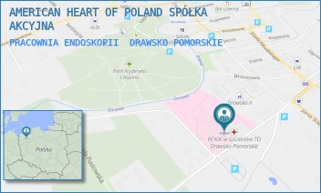 PRACOWNIA ENDOSKOPII - AMERICAN HEART OF POLAND SPÓŁKA AKCYJNA - BOLESŁAWA CHROBREGO 4, DRAWSKO POMORSKIE