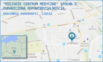 PRACOWNIA ENDOSKOPII - "MIEJSKIE CENTRUM MEDYCZNE" SPÓŁKA Z OGRANICZONĄ ODPOWIEDZIALNOŚCIĄ - UL. 9 MAJA 2,  LIBIĄŻ