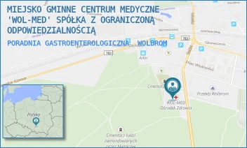 PORADNIA GASTROENTEROLOGICZNA - MIEJSKO GMINNE CENTRUM MEDYCZNE "WOL-MED" SPÓŁKA Z OGRANICZONĄ ODPOWIEDZIALNOŚCIĄ - UL. SKALSKA 22,  WOLBROM
