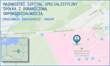 PRACOWNIA ENDOSKOPII - MAZOWIECKI SZPITAL SPECJALISTYCZNY SPÓŁKA Z OGRANICZONĄ ODPOWIEDZIALNOŚCIĄ - J. ALEKSANDROWICZA 5,  RADOM