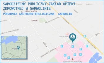 PORADNIA GASTROENTEROLOGICZNA - SAMODZIELNY PUBLICZNY ZAKŁAD OPIEKI ZDROWOTNEJ W GARWOLINIE - LUBELSKA 50,  GARWOLIN