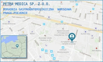 PORADNIA GASTROENTEROLOGICZNA - PETRA MEDICA SP. Z O.O. - OMULEWSKA 27,  WARSZAWA PRAGA-POŁUDNIE
