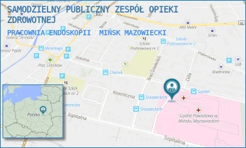 PRACOWNIA ENDOSKOPII - SAMODZIELNY PUBLICZNY ZESPÓŁ OPIEKI ZDROWOTNEJ - SZPITALNA 37,  MIŃSK MAZOWIECKI