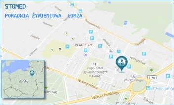 PORADNIA ŻYWIENIOWA - STOMED - PIĘKNA 3A,  ŁOMŻA