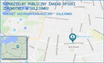 GABINET GASTROENTEROLOGICZNY - SAMODZIELNY PUBLICZNY ZAKŁAD OPIEKI ZDROWOTNEJ W SULEJÓWKU - ARMII KRAJOWEJ 21,  SULEJÓWEK