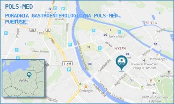 PORADNIA GASTROENTEROLOGICZNA POLS-MED - POLS-MED - PIOTRA SKARGI 23/29,  PUŁTUSK