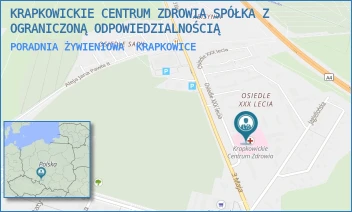 PORADNIA ŻYWIENIOWA - KRAPKOWICKIE CENTRUM ZDROWIA SPÓŁKA Z OGRANICZONĄ ODPOWIEDZIALNOŚCIĄ - UL. OŚ. XXX-LECIA 21,  KRAPKOWICE