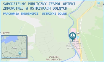 PRACOWNIA ENDOSKOPII - SAMODZIELNY PUBLICZNY ZESPÓŁ OPIEKI ZDROWOTNEJ W USTRZYKACH DOLNYCH - UL. 29 LISTOPADA 57,  USTRZYKI DOLNE