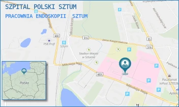 PRACOWNIA ENDOSKOPII - SZPITAL POLSKI SZTUM - UL. REJA 12,  SZTUM