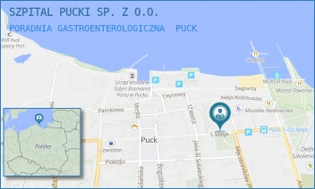 PORADNIA GASTROENTEROLOGICZNA - SZPITAL PUCKI SP. Z O.O. - 1 MAJA 13A,  PUCK