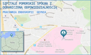 PRACOWNIA ENDOSKOPII - SZPITALE POMORSKIE SPÓŁKA Z OGRANICZONĄ ODPOWIEDZIALNOŚCIĄ - UL. POWSTANIA STYCZNIOWEGO 1, GDYNIA