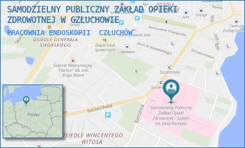 PRACOWNIA ENDOSKOPII - SAMODZIELNY PUBLICZNY ZAKŁAD OPIEKI ZDROWOTNEJ W CZŁUCHOWIE - UL. SZCZECIŃSKA 31,  CZŁUCHÓW