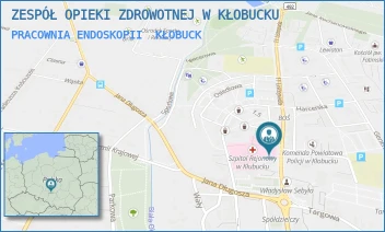 PRACOWNIA ENDOSKOPII - ZESPÓŁ OPIEKI ZDROWOTNEJ W KŁOBUCKU - 11 LISTOPADA 5E,  KŁOBUCK