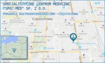 PORADNIA GASTROENTEROLOGICZNA - SPECJALISTYCZNE CENTRUM MEDYCZNE "SPEC-MED" SP. Z O.O. - UL. AL. WOLNOŚCI 14,  CZĘSTOCHOWA