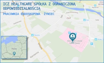 PRACOWNIA ENDOSKOPOWA - ICZ HEALTHCARE SPÓŁKA Z OGRANICZONĄ ODPOWIEDZIALNOŚCIĄ - UL. POLA LISICKICH 80,  ŻYWIEC