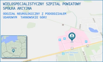 ODDZIAŁ NEUROLOGICZNY Z PODODDZIAŁEM UDAROWYM - WIELOSPECJALISTYCZNY SZPITAL POWIATOWY SPÓŁKA AKCYJNA - UL. PYSKOWICKA 47-51,  TARNOWSKIE GÓRY