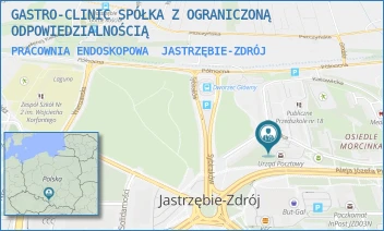PRACOWNIA ENDOSKOPOWA - GASTRO-CLINIC SPÓŁKA Z OGRANICZONĄ  ODPOWIEDZIALNOŚCIĄ - UL. KATOWICKA 24/PAW. 623,  JASTRZĘBIE-ZDRÓJ