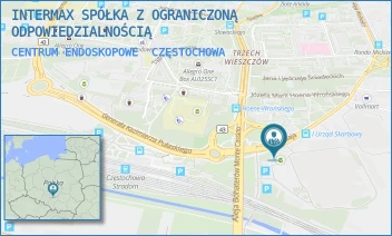 CENTRUM ENDOSKOPOWE - INTERMAX SPÓŁKA Z OGRANICZONĄ ODPOWIEDZIALNOŚCIĄ - UL. 1 MAJA 27,  CZĘSTOCHOWA