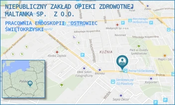 PRACOWNIA ENDOSKOPII - NIEPUBLICZNY ZAKŁAD OPIEKI ZDROWOTNEJ MALTANKA SP.  Z O.O. - POLNA 84/3,  OSTROWIEC ŚWIĘTOKRZYSKI