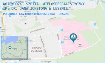 PORADNIA GASTROENTEROLOGICZNA - WOJEWÓDZKI SZPITAL WIELOSPECJALISTYCZNY IM. DR. JANA JONSTONA W LESZNIE - KIEPURY 45,  LESZNO