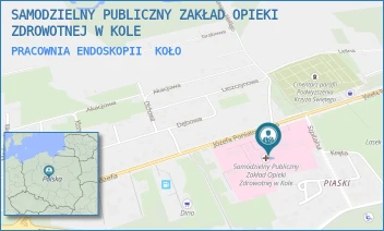 PRACOWNIA ENDOSKOPII - SAMODZIELNY PUBLICZNY ZAKŁAD OPIEKI ZDROWOTNEJ W KOLE - PONIATOWSKIEGO 25,  KOŁO