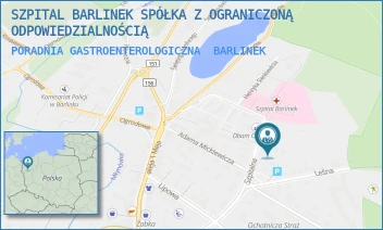 PORADNIA GASTROENTEROLOGICZNA - SZPITAL BARLINEK SPÓŁKA Z OGRANICZONĄ ODPOWIEDZIALNOŚCIĄ - SZPITALNA 10,  BARLINEK