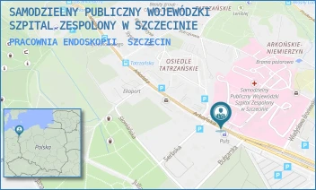 PRACOWNIA ENDOSKOPII - SAMODZIELNY PUBLICZNY WOJEWÓDZKI SZPITAL ZESPOLONY W SZCZECINIE - ARKOŃSKA 4, SZCZECIN