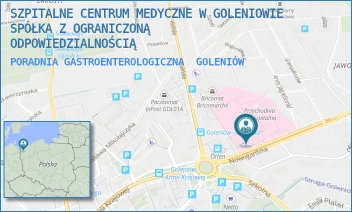 PORADNIA GASTROENTEROLOGICZNA - SZPITALNE CENTRUM MEDYCZNE W GOLENIOWIE SPÓŁKA Z OGRANICZONĄ ODPOWIEDZIALNOŚCIĄ - NOWOGARDZKA 2, GOLENIÓW