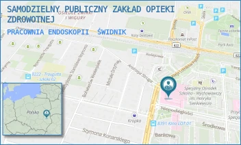 PRACOWNIA ENDOSKOPII - SAMODZIELNY PUBLICZNY ZAKŁAD OPIEKI ZDROWOTNEJ - ALEJA LOTNIKÓW POLSKICH 18,  ŚWIDNIK