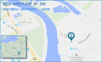 PRACOWNIA ENDOSKOPII - NZOZ KONSYLIUM SP ZOO - UL. STANISŁAWA WITKIEWICZA 5,  SANOK